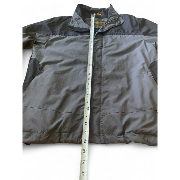 Timberland Men’s Waterproof Black/Grey Zipper Mesh lining Utility Jacket S - Picture 5 of 8